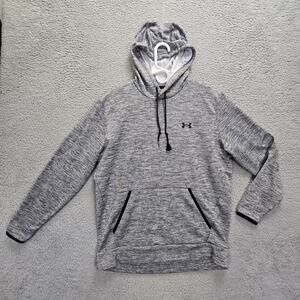 Under Armour Hoodi Mens Medium Fleece Hoodie 1357086 Long Sleeve Pullover